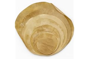 AnNafi® Flat Round Piece Of Natural Goatskin For Drum (16 Inches, Thin)