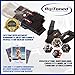 Rip Toned Lifting Straps (PAIR) - Normal or Small Wrists - Bonus Ebook - Cotton Padded - Weightlifting, Crossfit, Bodybuilding, Strength Training, Powerlifting (Black)