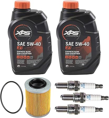 Amazon Com Sea Doo Spark 900 Oil Change Kit W Filter O Ring Ngk Spark Plugs Automotive