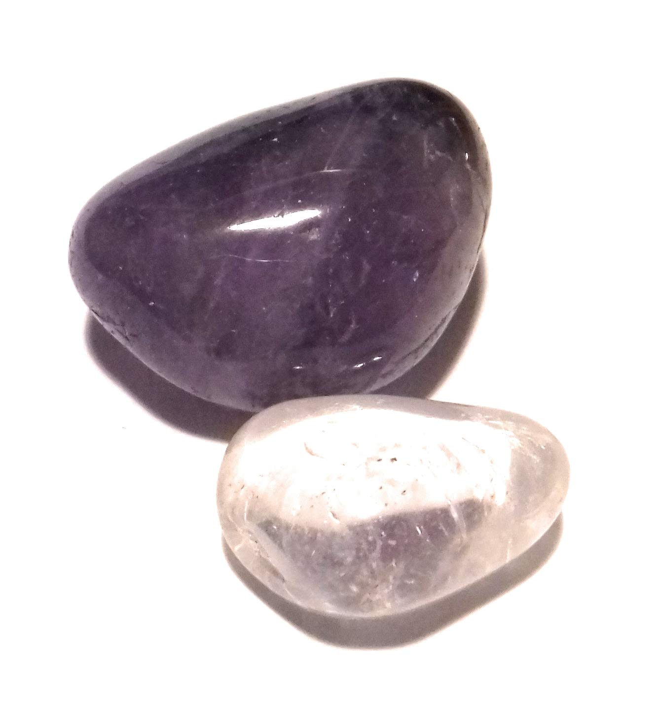 Hangover Crystal Pack - Amethyst and Clear Quartz Crystals - Relieve Your Hangover with Crystal Therapy