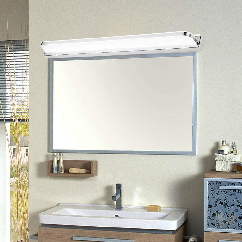 Высота светильника над зеркалом в ванной