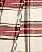 Amazon Brand – Pinzon Plaid Flannel Duvet Cover - Full or Queen, Cream and Red Plaid