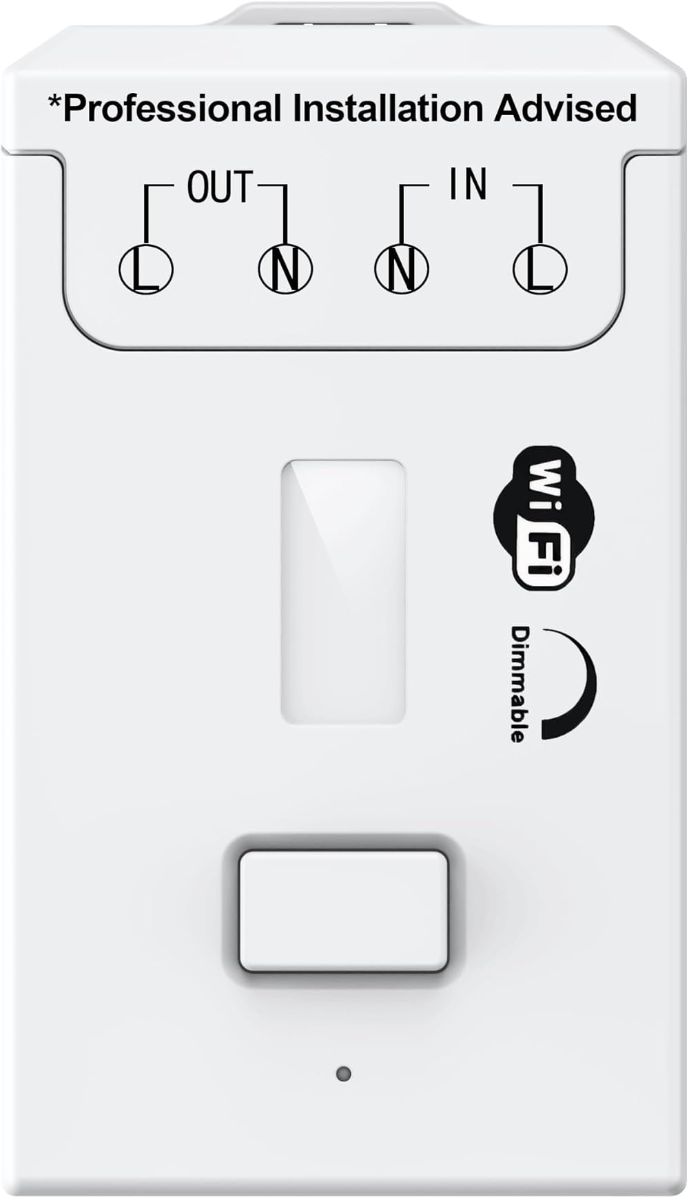 ECO-NEWLEAF DIY Tuya WiFi Smart Dimmer Switch Module with Alexa Google Home