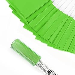 Zozen 50Pack Green Marking Flags, Writable/15x4x5
