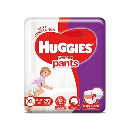 Huggies Wonder Pants, Extra Large (XL) Size Diapers, 20 Count