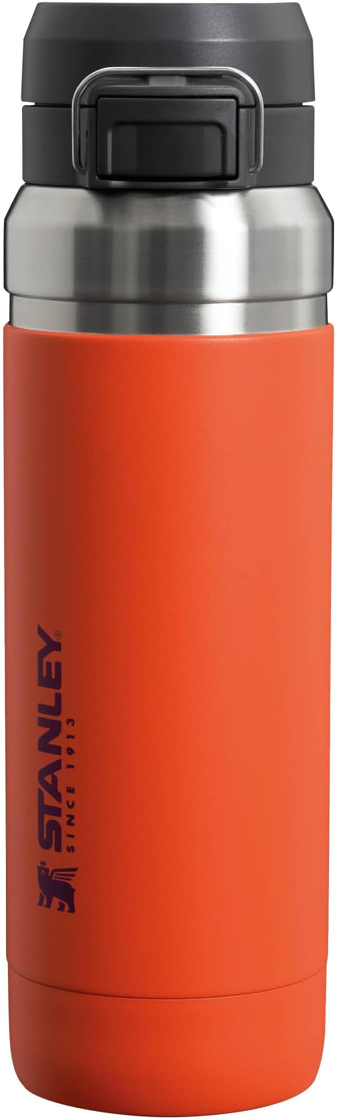 Stanley 1913 Quick Flip Stainless Steel Bottle 1.06L Tigerlily Plum