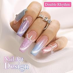 Double Rhythm Cat Eye Gel Nail Polish Set of 6 Same