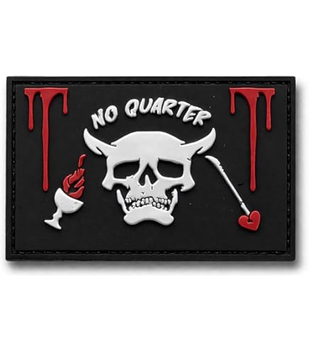 Amazon.com: Blackbeard Pirate Edward Teach PVC Patch - Subdued