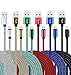 USB C Cable, UNISAME (6pcs Pack) 6Ft Braided USB Type-C 3.1 to USB 2.0 Data Charging Cable Reversible Connector Cord for Galaxy S8 S8+ C9 Pro, Moto Z, LG G6 G5 V20, Nexus 5X 6P, Oneplus 3 5 and more