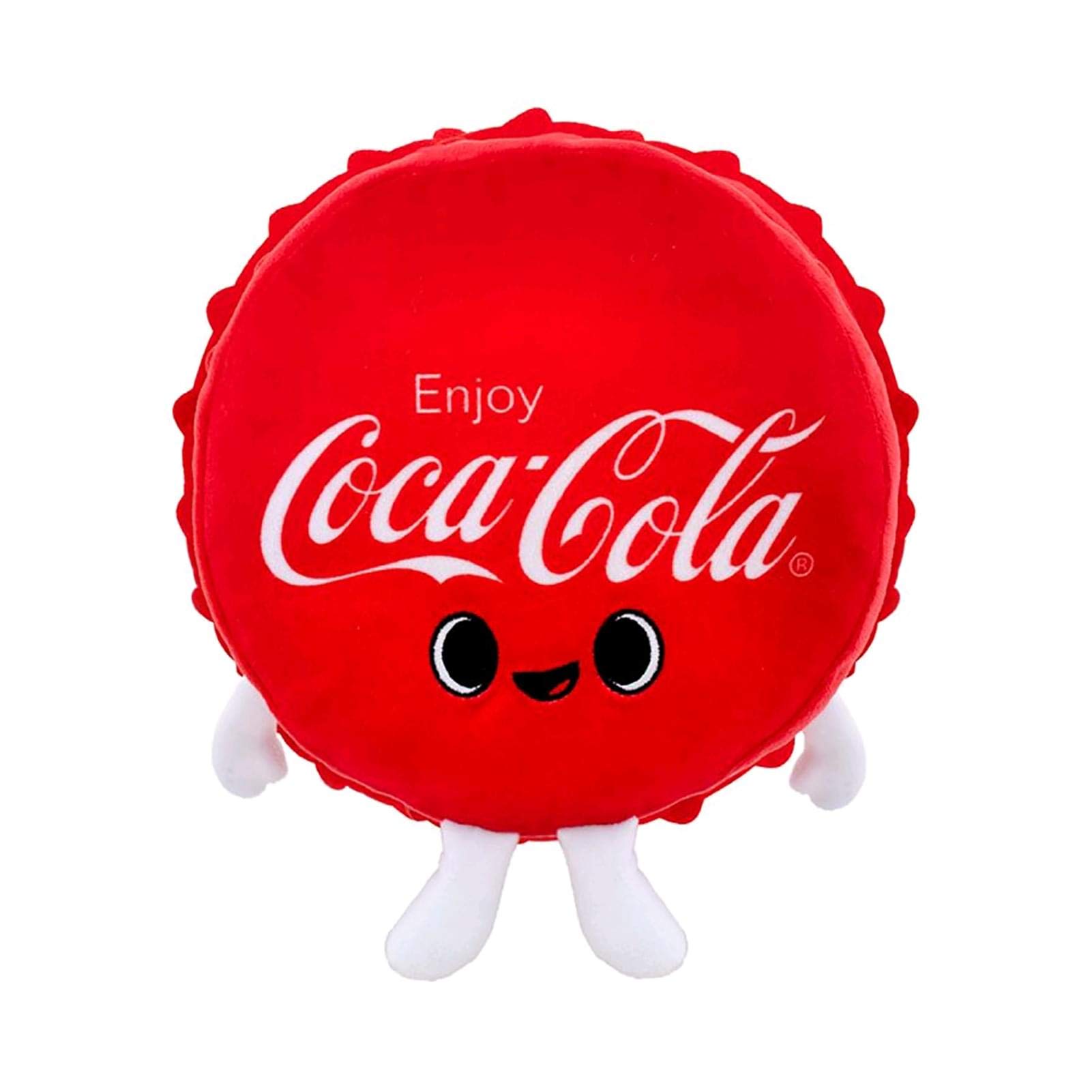 Funko Coca-Cola Bottle Cap Coke Bottle Cap - Plush - Collectable Soft Toy - Birthday Gift Idea - Official Merchandise - Stuffed Plushie for Kids and Adults, Girlfriends and Boyfriends