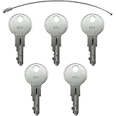 5PCS B01 Replacement Keys &ndash; Compatible with Husky &amp; Dewalt Tool Boxes, Home Depot Tool Chests, Cabinets, and Truck Toolboxes, Pre-Cut