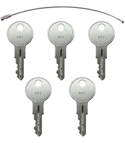 2 Keys Cut To Code For Husky / Delta Truck Tool Box – Fits Codes RH001-RH050 (Y11 Blank, 5 Cuts)