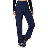 Cycorld Women's-Hiking-Pants-Convertible Quick-Dry-Stretch-Lightweight Zip-Off Outdoor Pants with 5 Deep Pockets