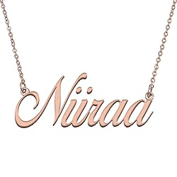 GR35Z9 Customized Unique Nameplate Jewelry My Name