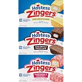 Hostess Zingers Variety - Chocolate, Vanilla, Raspberry - 3 Boxes