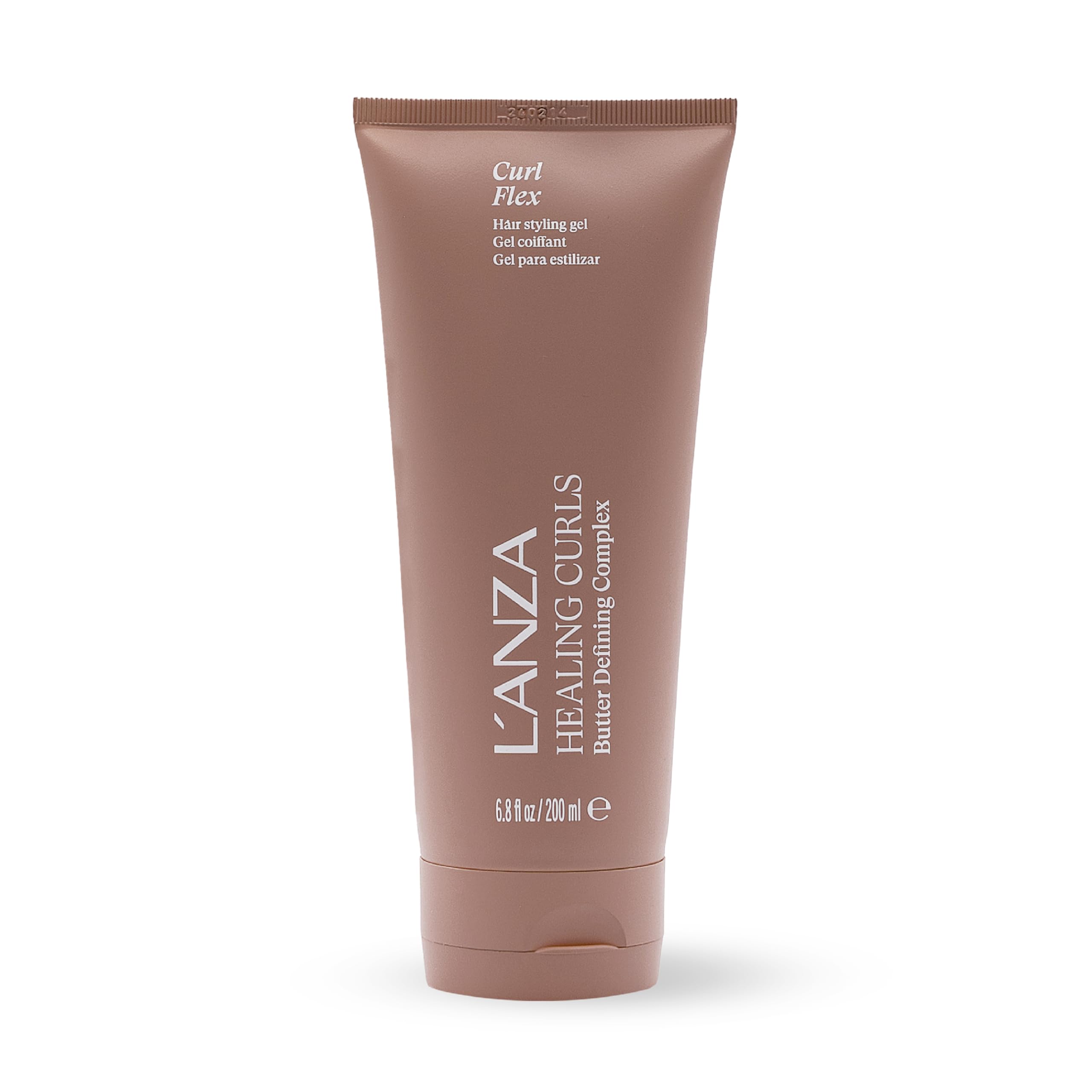 L'ANZA Healing Curls Curl Flex Memory Gel - Curl Gel for Curly Hair - Creates Strong, Long-Lasting and Touchable Hold with Sulphate Free, Paraben Free Formula (200ml)