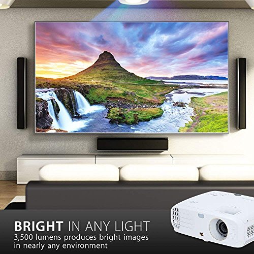 מקרן ViewSonic תומך 4K HDR ו3500 Lumens ב4076 ש"ח עד הבית! (בזאפ 7,564 - 5,677 ₪) 3 61VfVaFbWSL