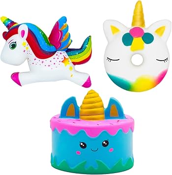 unicorn cake squishy amazon