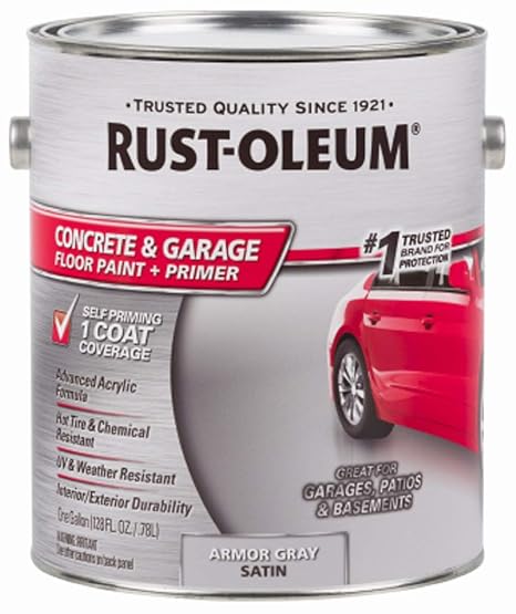 Rust Oleum 225359 Epoxyshield Concrete And Garage Floor Paint