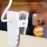 Akynite 3W Rechargeable Clip Lamp with Type C Charge 5 Color 5 Brightness view 4