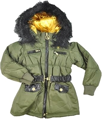 olive green bubble coat