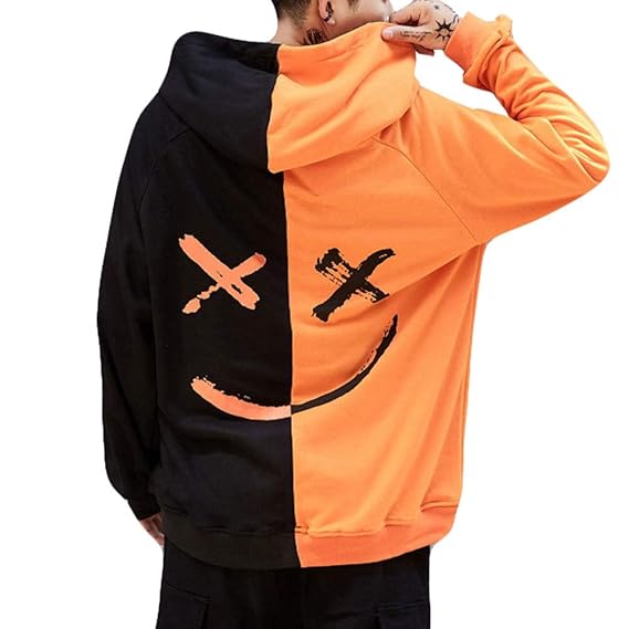 orange sweatshirt hoodie