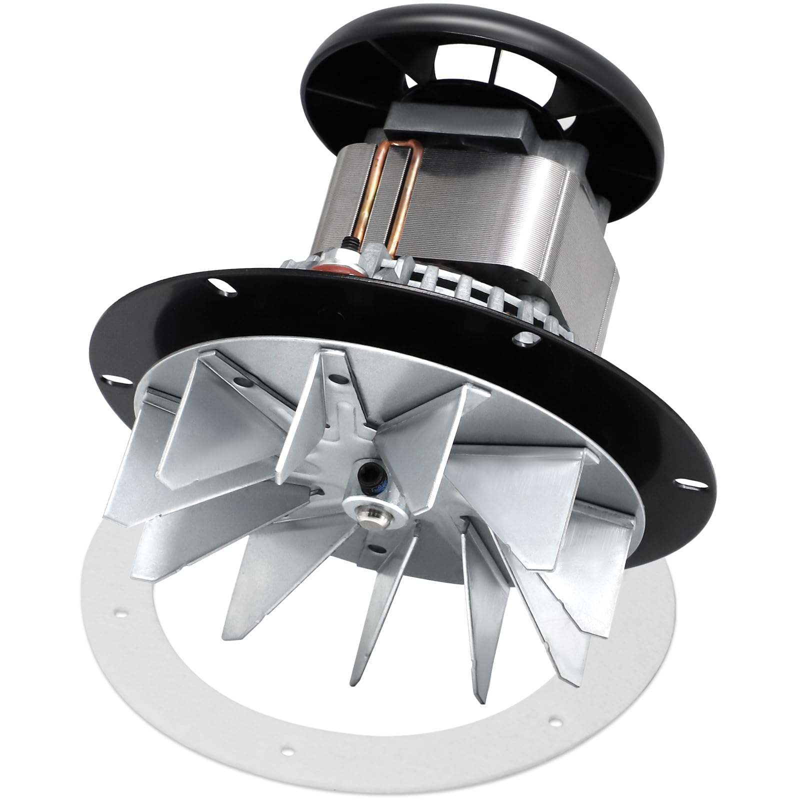 Photo 1 of Hiorucet 80602 Combustion Exhaust Blower Motor for Vogelzang VG5790, VG5770, US Stove USSC 5660, 5501S, Bay Front 5660, 5560, 80602 Exhaust Blower Fan for Ashley 5660, AP5660L, AP5710, AP5560L