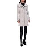 Andrew Marc womens Wool Boucle Outerwear Coat