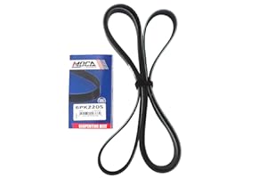 MOCA AUTOPARTS MOCA 6PK2205 EPDM Serpentine Belt for 03-05 GMC Safari & Chevy Express 2500 4.3L & 10-12 Ford Fusion 2.5L & 04-07 Jeep Grand Cherokee 4.7L