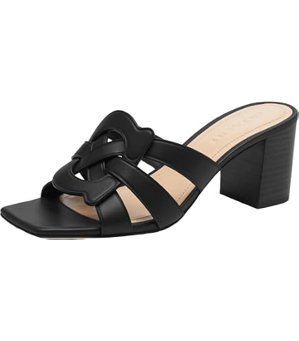 Amazon.com | Coach, Kellie Leather Sandal, Maple, 5.5 B