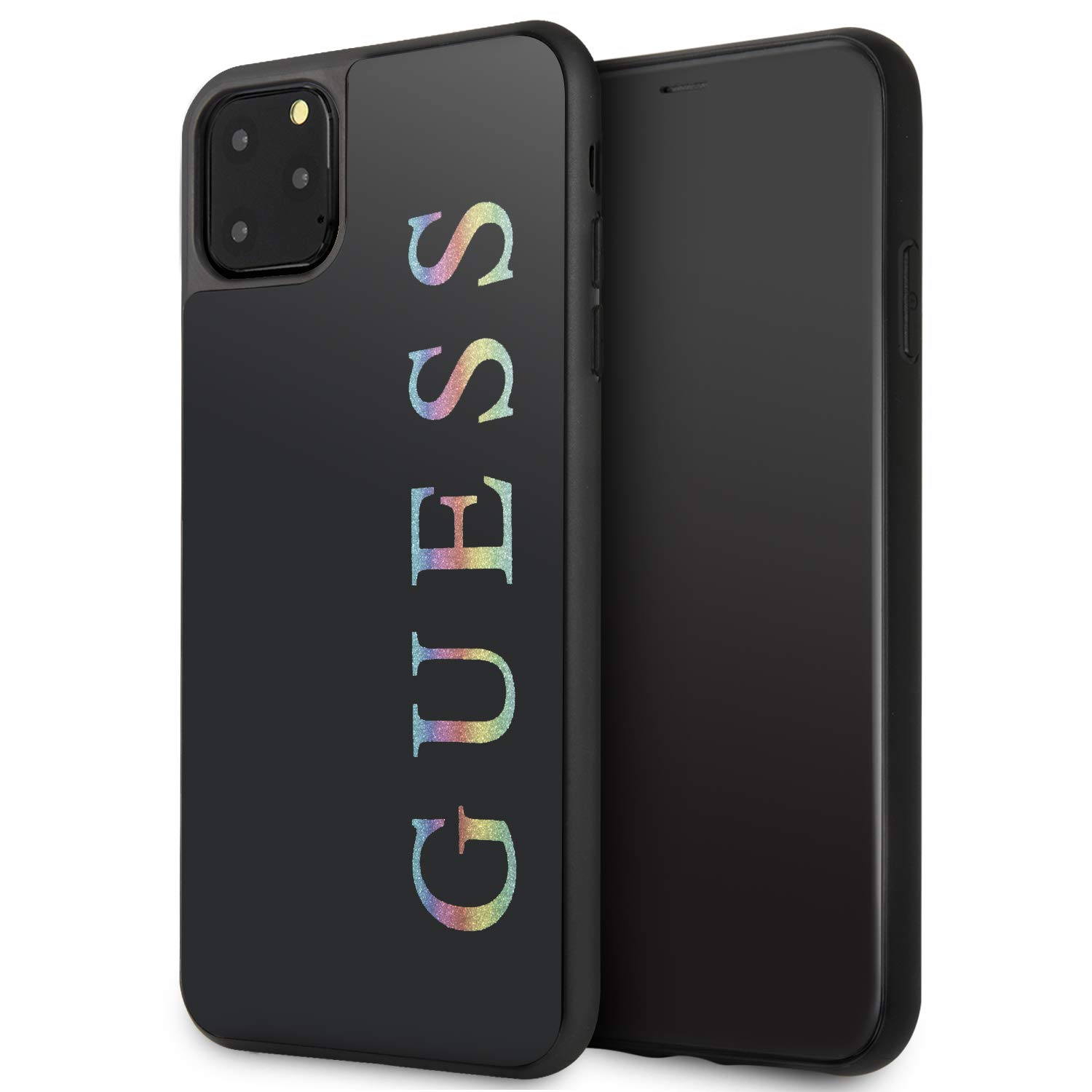 Guess GUHCN65LGMLBK, Apple iPhone 11 Pro MAX Pc+TPU, One Size, Black