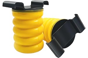 SUSUPACI SSR-610-54 Rear Air Helper Spring Kit for 00-21 Toyota Tundra | for 05-15 Toyota Tacoma | for 05-15 Nissan Frontier | for Nissan Titan 05-15， 1Pair （Yellow，Left and Right）