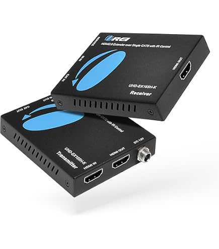 MuxLab HDMI HDBT Extender Kit Ultra HD 4K | 60FPS 4:2:0 | 230 Feet