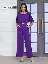 acelyn Elegant Jumpsuit for Women Dressy Sexy Plus