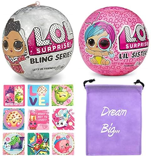 LOL Surprise Dolls Gift Bundle (1) Bling Glitter Series (1