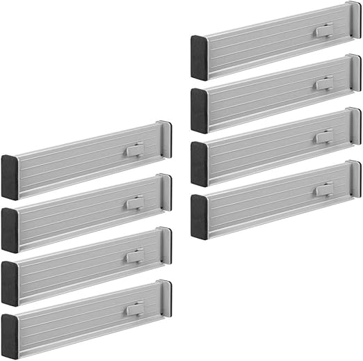 Amazon Com Mdesign Adjustable Expandable Drawer Organizer