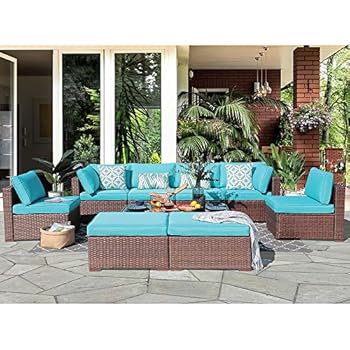 Amazon.com : OC Orange-Casual 10 Piece Outdoor Furniture ...