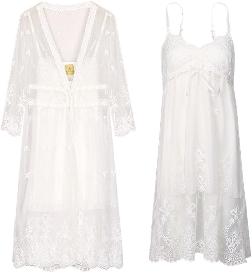 white lace nightdress