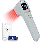 Yoveck Red Light Therapy Device, 2x940nm+2x860nm+16x660nm, Cold Light Therapy Machine at Home, Handheld Light Therapy for Muscles Joints Relax, Light Therapy Wand Help with Pain for Body and Pets