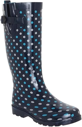 ladies rubber rain boots
