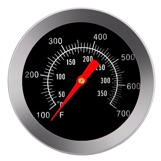 Tomtopp Stainless steel BBQ Accessories Grill Meat Thermometer Dial Temperature