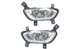 Front Bumper Lower Fog Light Fog Lamp Assembly Running Headlight Compatible with for KIA Rio Sedan 2012 2013 2014 2015