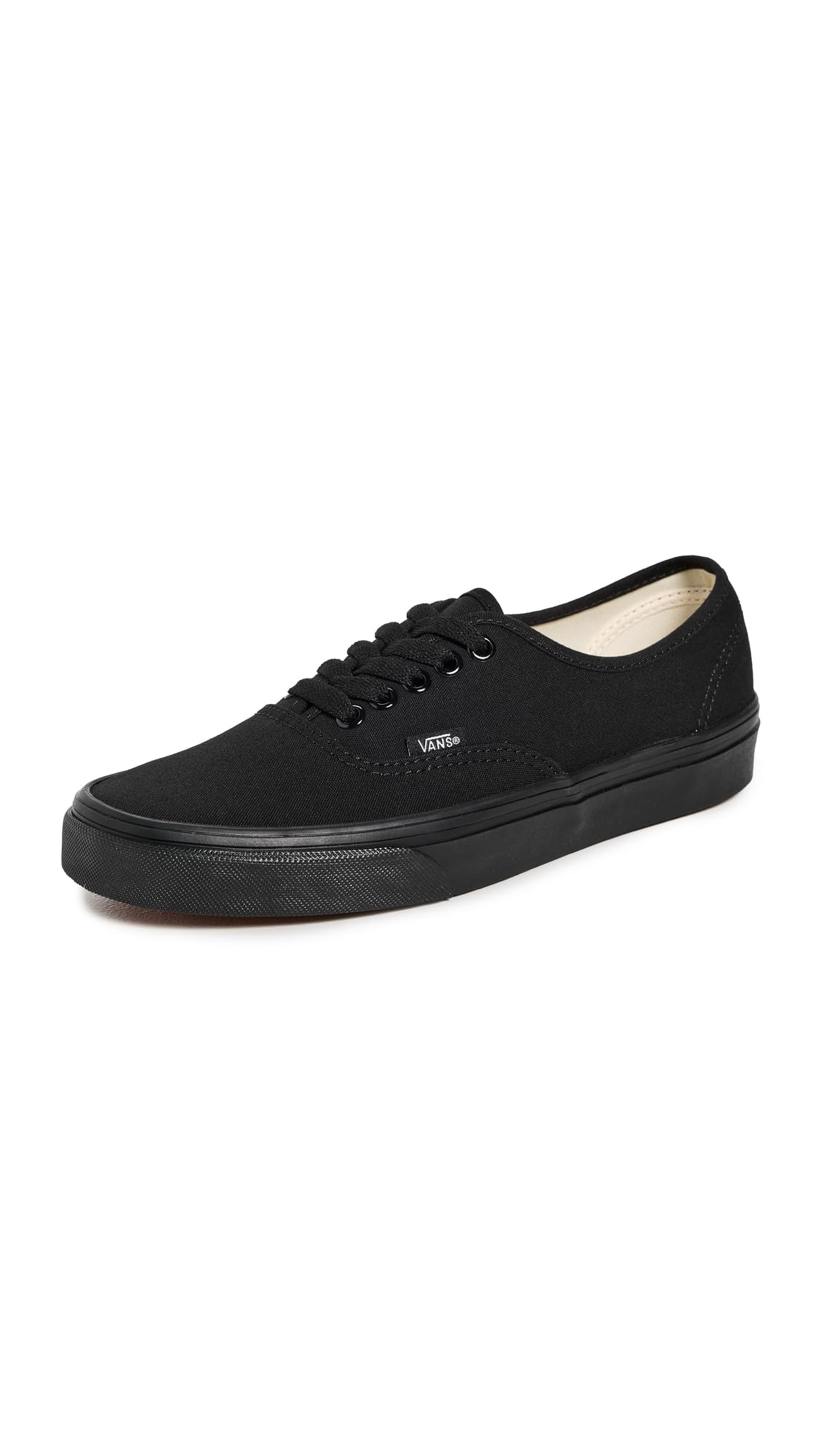 Vans Authentic, Unisex-Adults' Low-Top Trainers, Black/Black, 3 UK