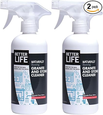 Amazon Com Better Life Natural Granite And Stone Cleaner