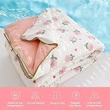 FANSU Quilted Bedspread Single to Super King 200x230cm Rose Manor view 5