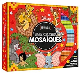 Disney Coffret Les Ateliers Mes Cartes Mosaiques Amazon Fr Disney Livres