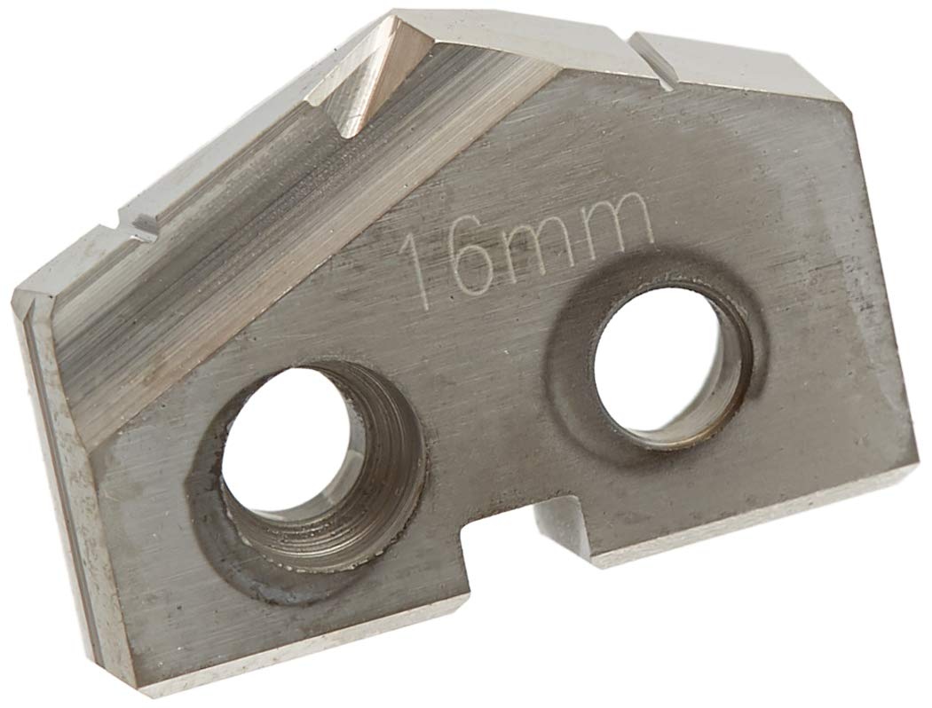 KARNASCH 2250100160 Trowel Drill Bit Plates for Alu, Brass, Copper, Carbide 20/30, 16.00 mm Diameter, 132 ° Point Angle