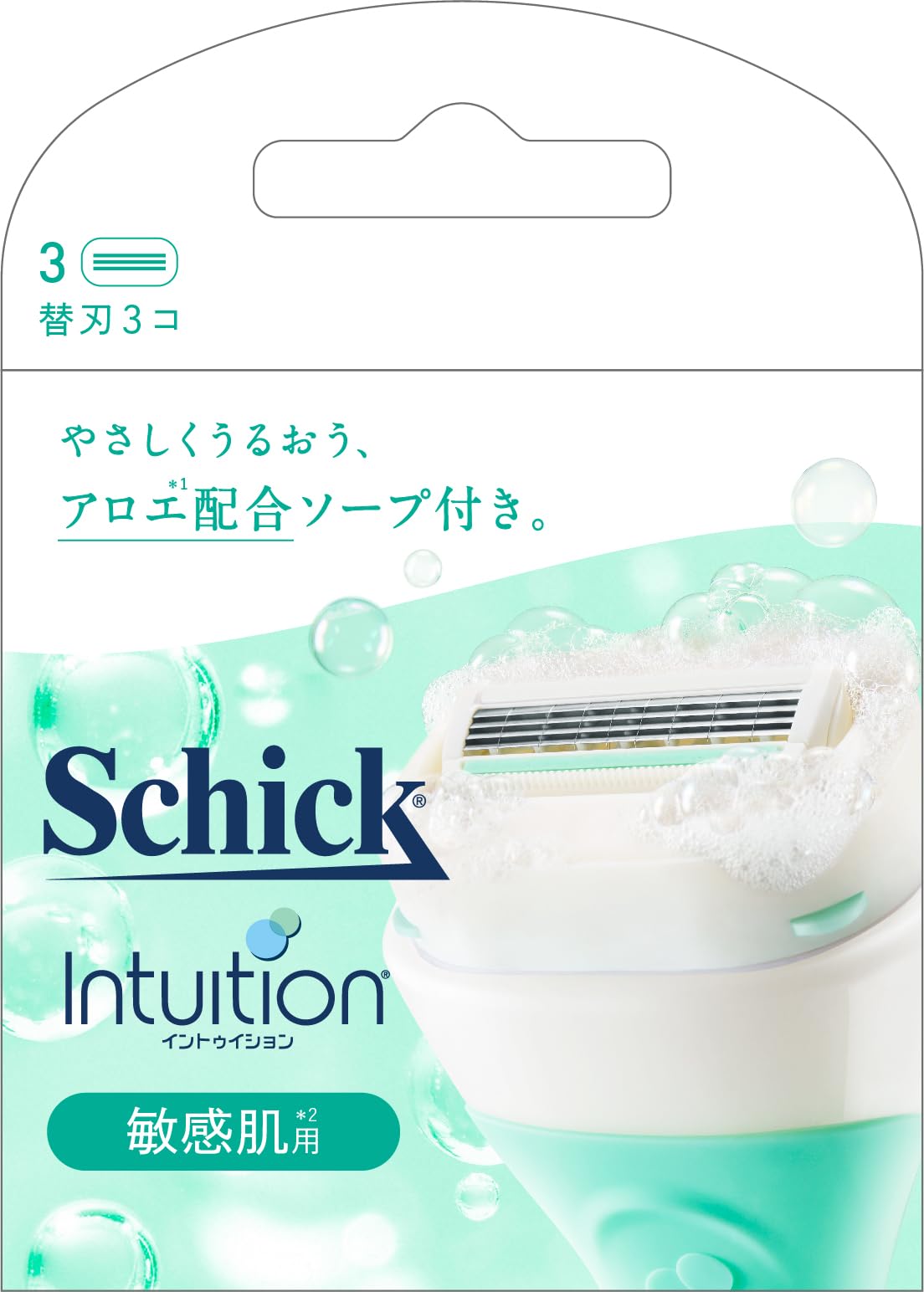 Schick イントゥイション 敏感肌用 替刃の商品画像
