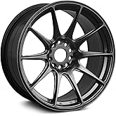 XXR 527 Chromium Black Wheel with Painted (15 x 8. inches /4 x 100 mm, 20 mm Offset)