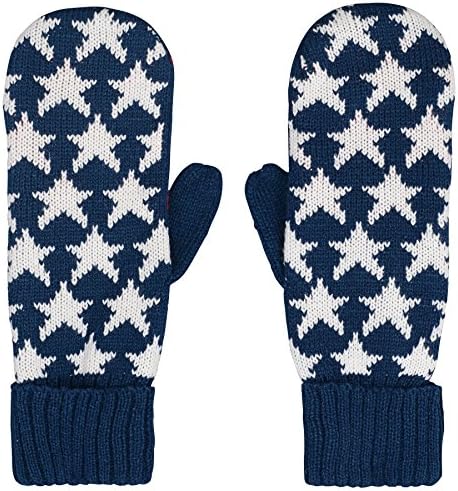 Olympics Team Usa Adult Men "Team USA Stars" Mittens, One Size, Navy